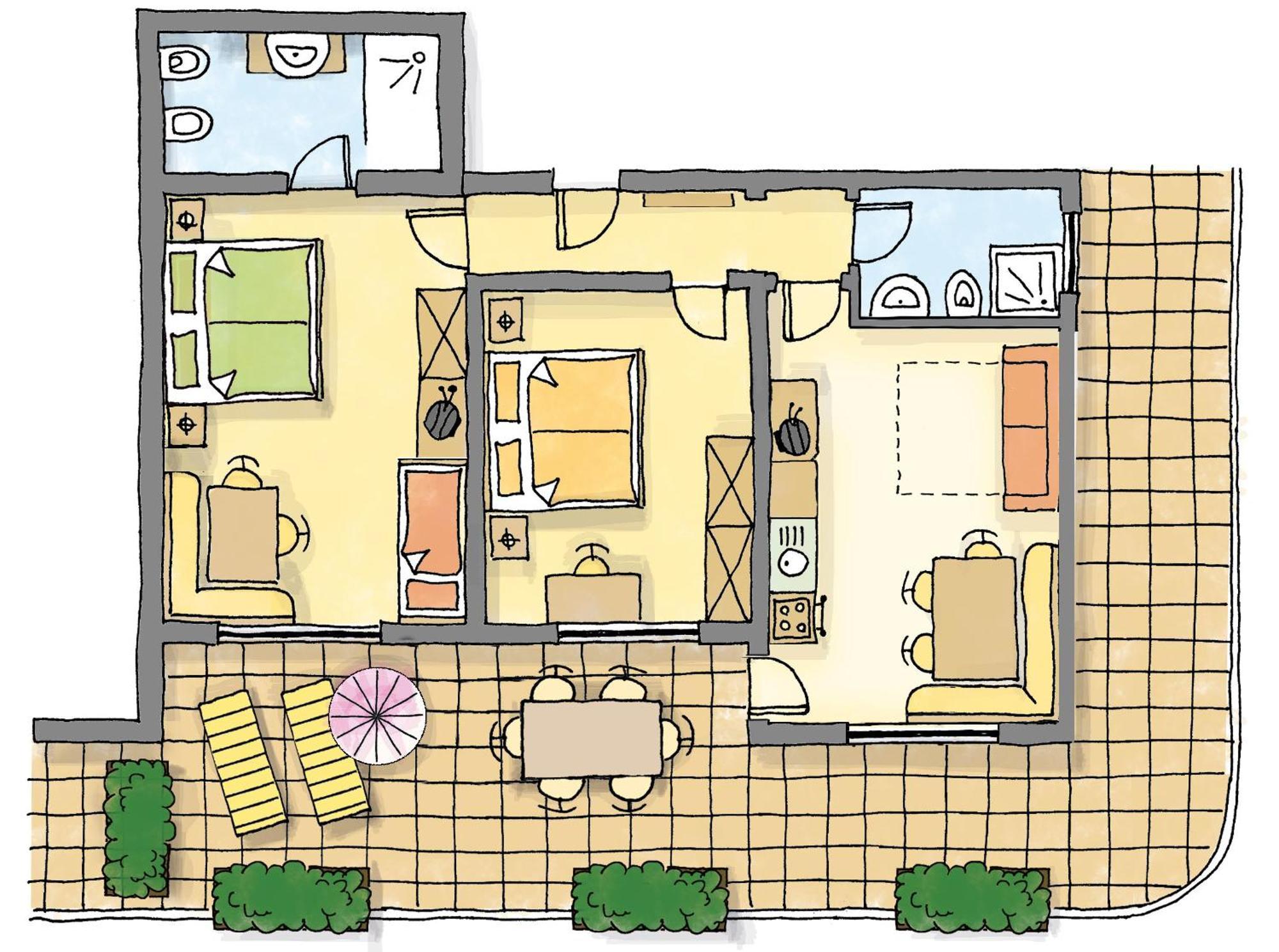 Appartements Kerschbaumer เฟลด์ทูร์นส์ ห้อง รูปภาพ
